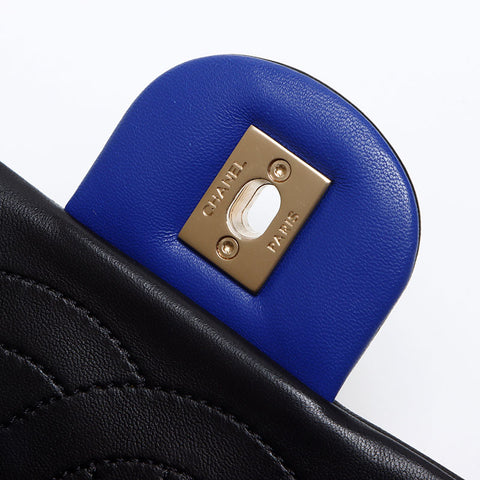 シャネル CHANEL マルチカラー ラムレザー 17番台 2013年 ショルダーバッグ マルチカラー WS14000