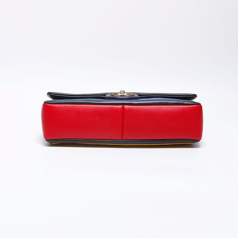 シャネル CHANEL マルチカラー ラムレザー 17番台 2013年 ショルダーバッグ マルチカラー WS14000