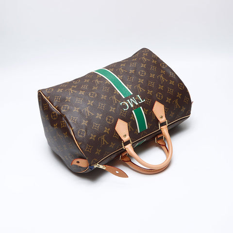 ルイ・ヴィトン LOUIS VUITTON 2013年製 モノグラム スピーディ35 ボストンバッグ ブラウン WS14002