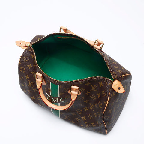 ルイ・ヴィトン LOUIS VUITTON 2013年製 モノグラム スピーディ35 ボストンバッグ ブラウン WS14002