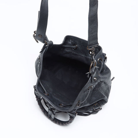 バレンシアガ BALENCIAGA ボンボン ショルダーバッグ ブラック WS14005
