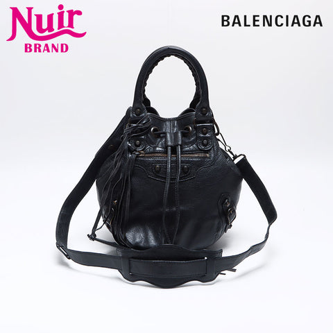 BALENCIAGA Bonbon Shoulder Bag black WS14005