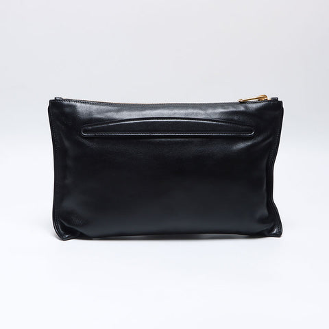 Miu Miu Studded leather Clutch bag black WS14006