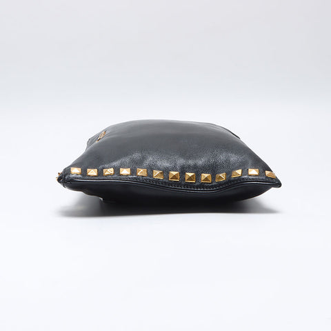 Miu Miu Studded leather Clutch bag black WS14006
