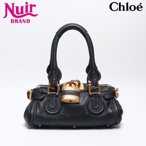 クロエ Chloe パディントン ミニ ハンドバッグ ブラック WS14008