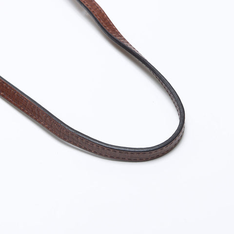 FENDI Zucchino Canvas Mamma Shoulder Bag Brown WS14010