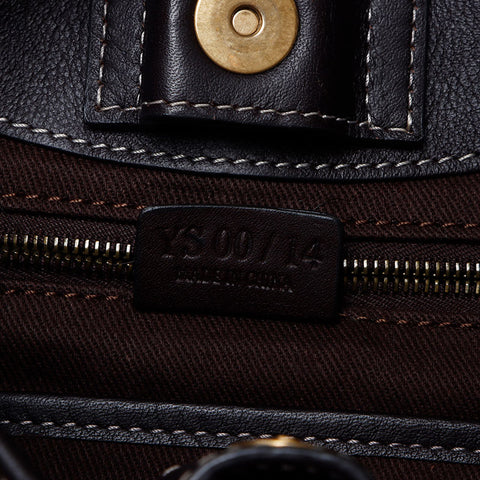 セリーヌ CELINE マカダム キャンバス ハンドバッグ ブラウン WS14012