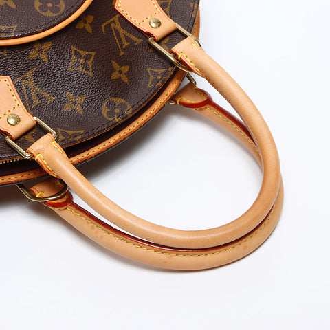 LOUIS VUITTON Monogram Ellipse PM Handbag Brown WS14018