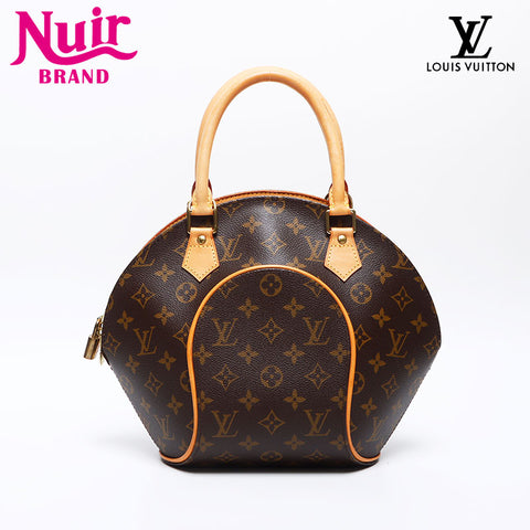 LOUIS VUITTON Monogram Ellipse PM Handbag Brown WS14018