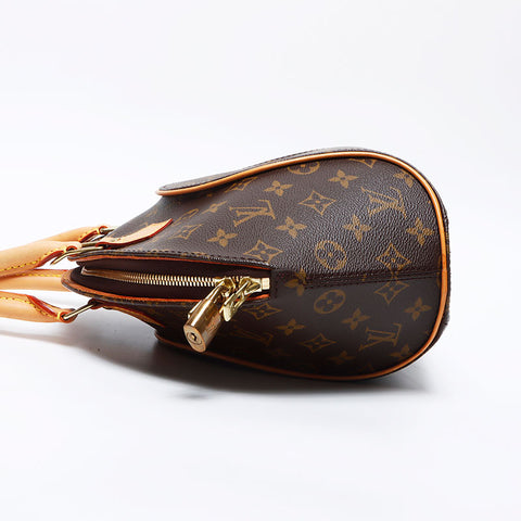 LOUIS VUITTON Monogram Ellipse PM Handbag Brown WS14018
