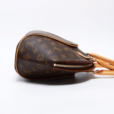 LOUIS VUITTON Monogram Ellipse PM Handbag Brown WS14018