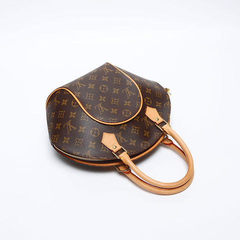 LOUIS VUITTON Monogram Ellipse PM Handbag Brown WS14018