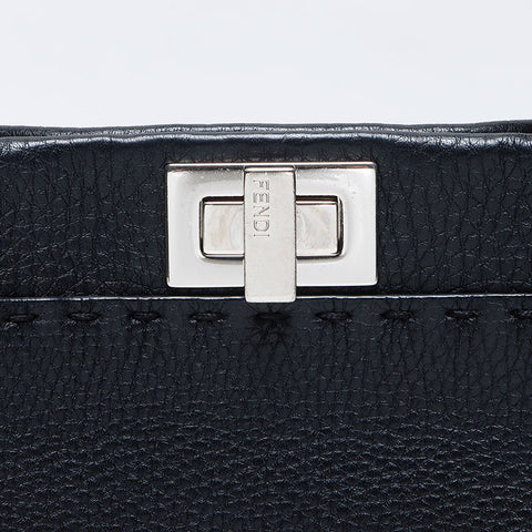 FENDI Peekaboo 2WAY Handbag black WS14019