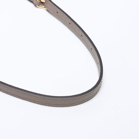 LOUIS VUITTON Monogram Empreinte Amp Nano Noe Tourterelle Crème Shoulder Bag beige WS14021