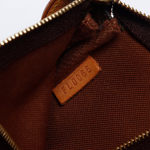 LOUIS VUITTON Monogram Mini Pochette Accessoires Handbag Brown WS14022