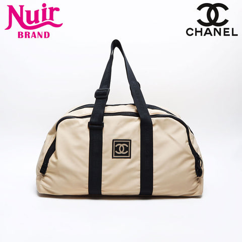 Chanel Sports Line Boston Bag Beige WS14023