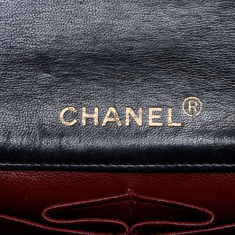 Chanel Chanel Matelasse转锁可可标记肩袋黑色WS14025