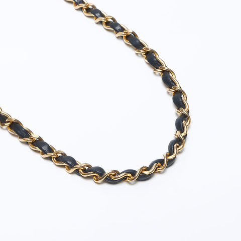 Chanel Chanel Matelasse转锁可可标记肩袋黑色WS14025
