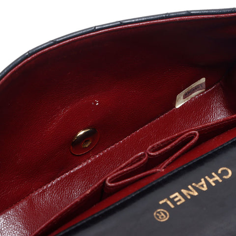 Chanel Chanel Matelasse转锁可可标记肩袋黑色WS14025