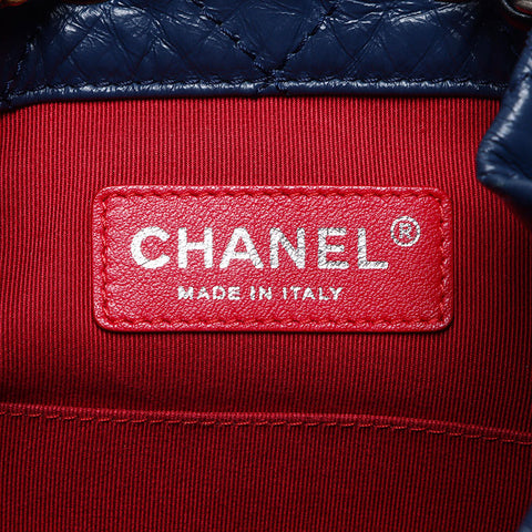 シャネル CHANEL ガブリエル マトラッセ リュック・デイパック ネイビー WS14027
