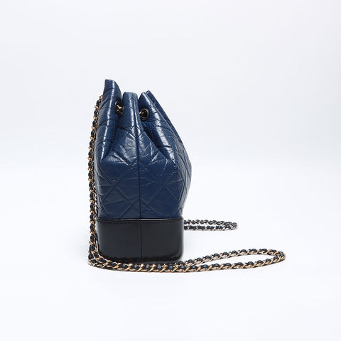 シャネル CHANEL ガブリエル マトラッセ リュック・デイパック ネイビー WS14027