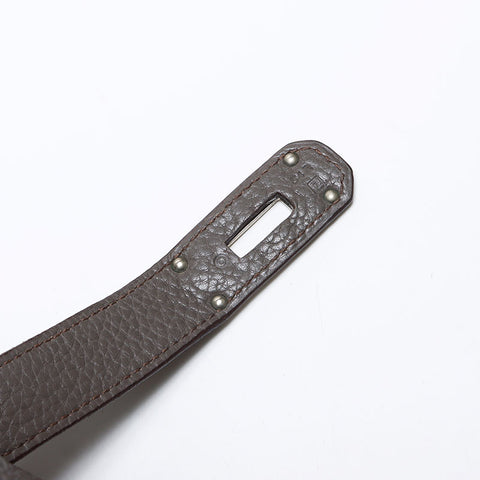 HERMES P stamp Gypsiere 34 2012 Shoulder Bag gray WS14030