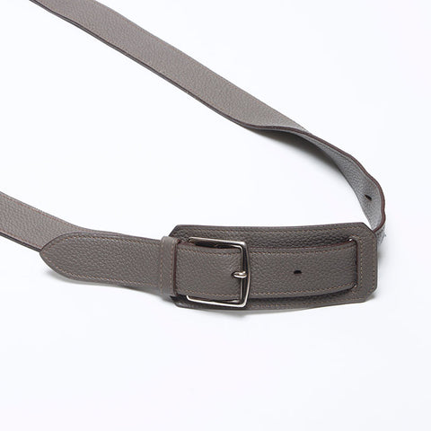 HERMES ◻︎P stamp Gypsiere 34 2012 Shoulder Bag gray WS14030