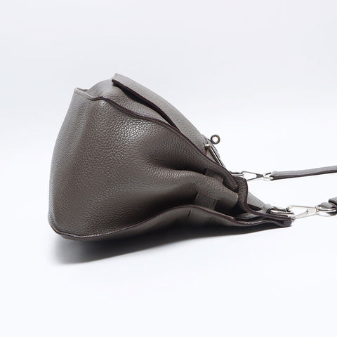 HERMES ◻︎P stamp Gypsiere 34 2012 Shoulder Bag gray WS14030