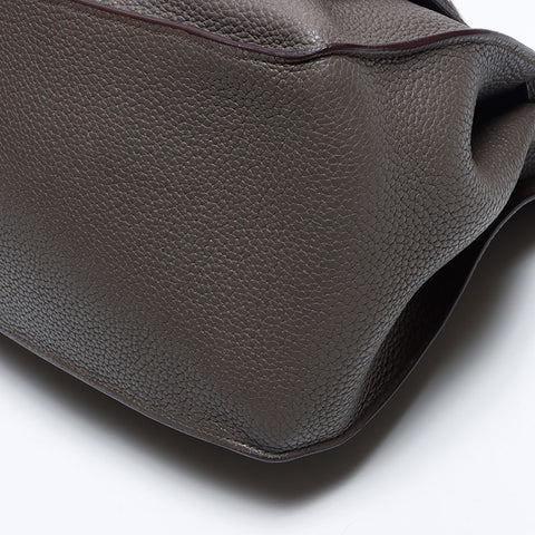 HERMES P stamped Gypsy Elle 34 2012 Shoulder Bag gray WS14030