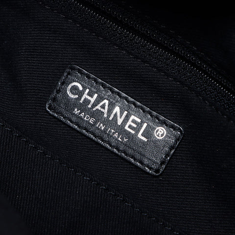 シャネル CHANEL がま口 ワイルドステッチ 11番台 2007-2008 ハンドバッグ ブラック WS14031