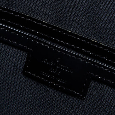 LOUIS VUITTON Damier Tadao PM Damier Graphite 2009 Tote Bag black WS14035