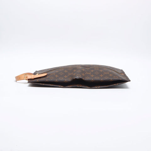 ルイ・ヴィトン LOUIS VUITTON モノグラム 2018年製 シューズバッグ ウッス ア スーリエ ポーチ ブラウン WS14036
