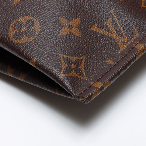 ルイ・ヴィトン LOUIS VUITTON モノグラム 2018年製 シューズバッグ ウッス ア スーリエ ポーチ ブラウン WS14036