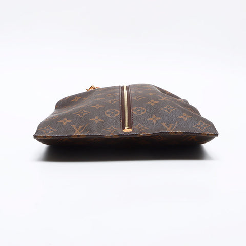 ルイ・ヴィトン LOUIS VUITTON モノグラム 2018年製 シューズバッグ ウッス ア スーリエ ポーチ ブラウン WS14036