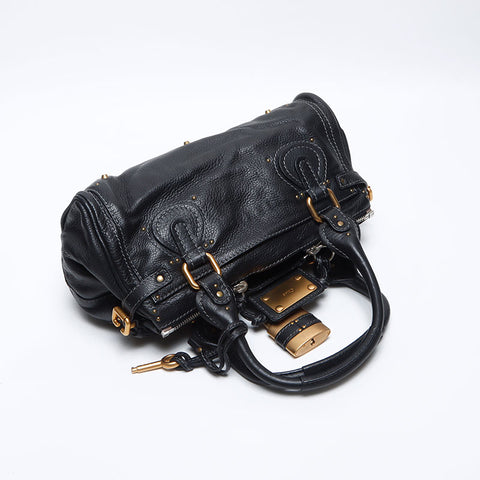クロエ Chloe パディントン レザー ハンドバッグ ブラック WS14045