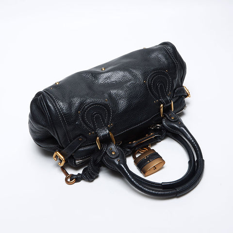 クロエ Chloe パディントン レザー ハンドバッグ ブラック WS14046