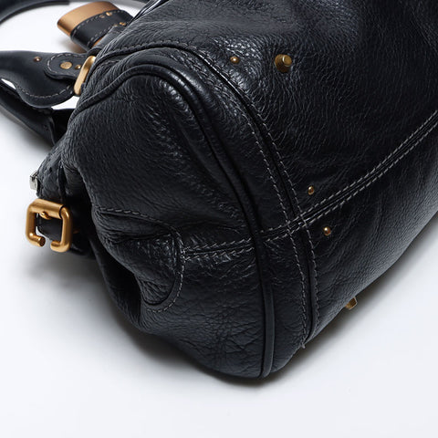 クロエ Chloe パディントン レザー ハンドバッグ ブラック WS14046