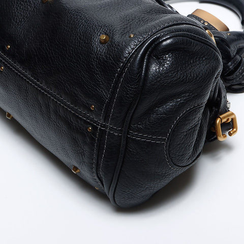 クロエ Chloe パディントン レザー ハンドバッグ ブラック WS14046