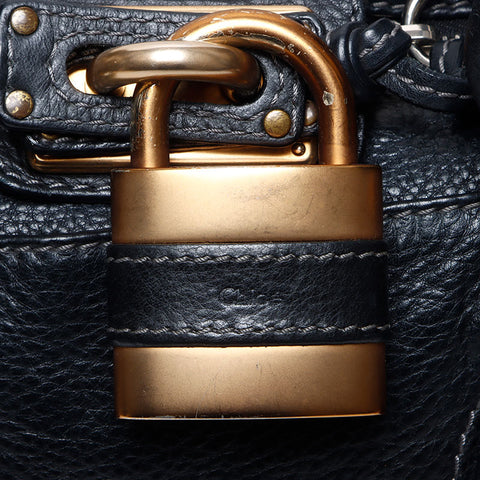 クロエ Chloe パディントン レザー ハンドバッグ ブラック WS14046