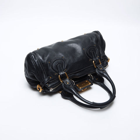 クロエ Chloe パディントン レザー ハンドバッグ ブラック WS14047