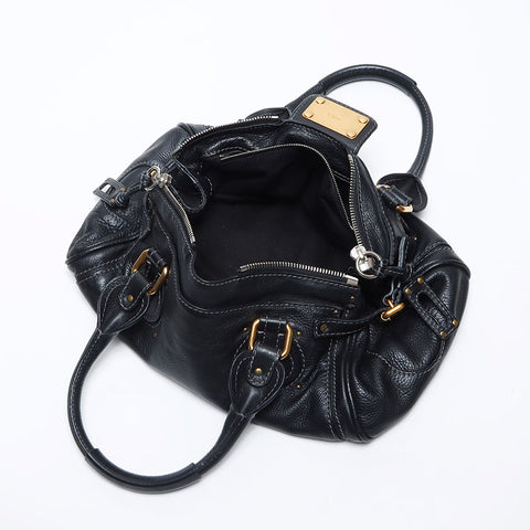 クロエ Chloe パディントン レザー ハンドバッグ ブラック WS14047