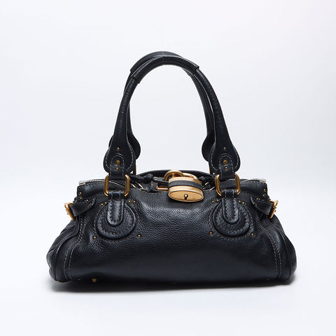クロエ Chloe パディントン レザー ハンドバッグ ブラック WS14047