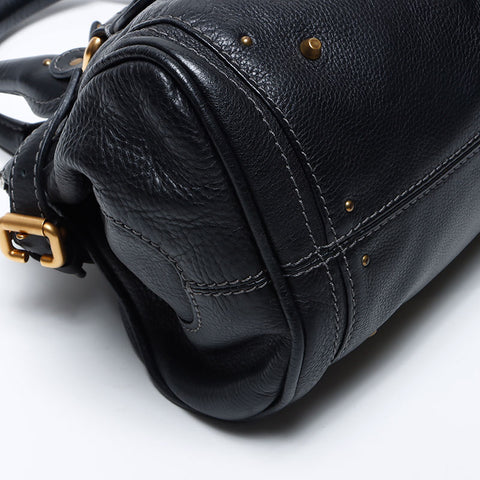 クロエ Chloe パディントン レザー ハンドバッグ ブラック WS14047