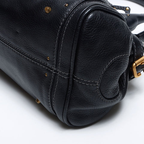 クロエ Chloe パディントン レザー ハンドバッグ ブラック WS14047
