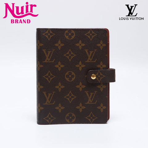 ルイ・ヴィトン LOUIS VUITTON モノグラム アジェンダPM 2001年 手帳 ブラウン WS14048
