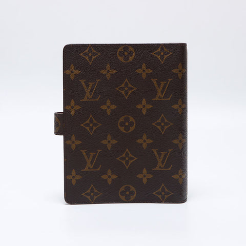ルイ・ヴィトン LOUIS VUITTON モノグラム アジェンダPM 2001年 手帳 ブラウン WS14048