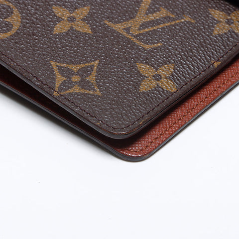 ルイ・ヴィトン LOUIS VUITTON モノグラム アジェンダPM 2001年 手帳 ブラウン WS14048