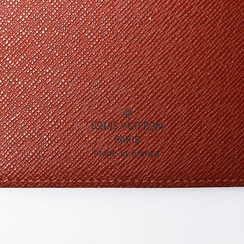 ルイ・ヴィトン LOUIS VUITTON モノグラム アジェンダPM 2001年 手帳 ブラウン WS14048