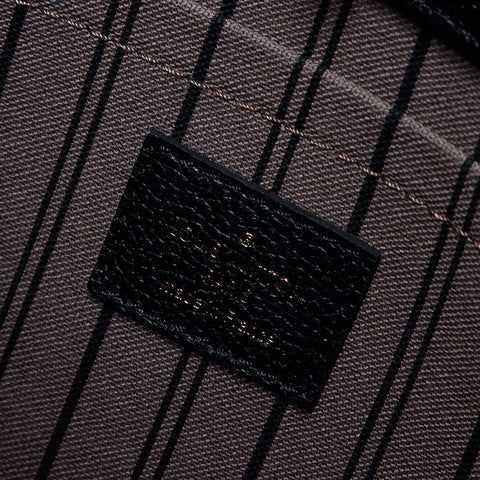ルイ・ヴィトン LOUIS VUITTON 2016年製 モノグラム モンテーニュMM アンプラント ショルダーバッグ ブラック WS14049