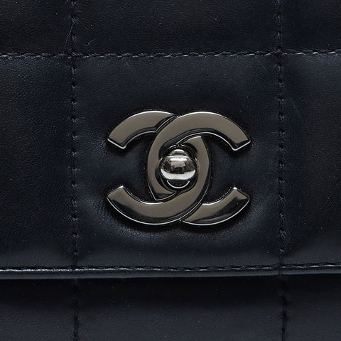 シャネル CHANEL 8番台 マトラッセ ラムスキン チェーン 2003-2004 ショルダーバッグ ブラック WS14051